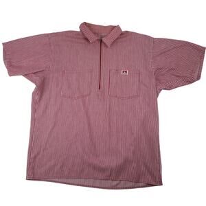 Vintage Ben Davis Pin Striped Collared Work Shirt